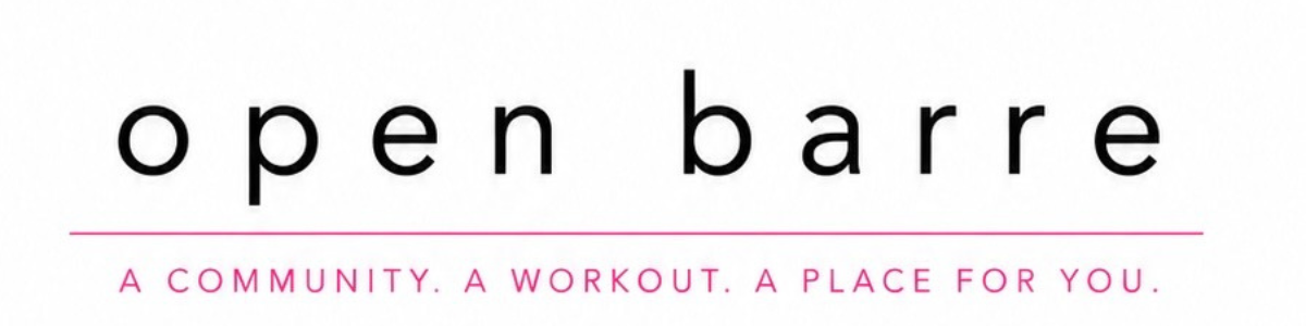 Open Barre sponsor advertisement