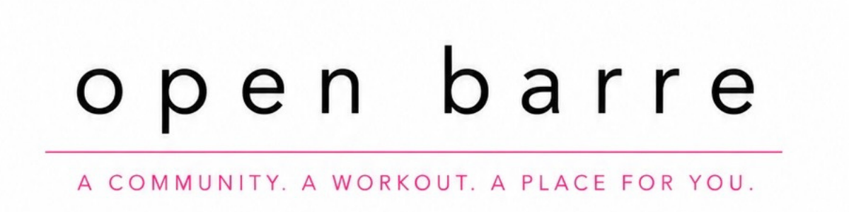 Open Barre sponsor advertisement